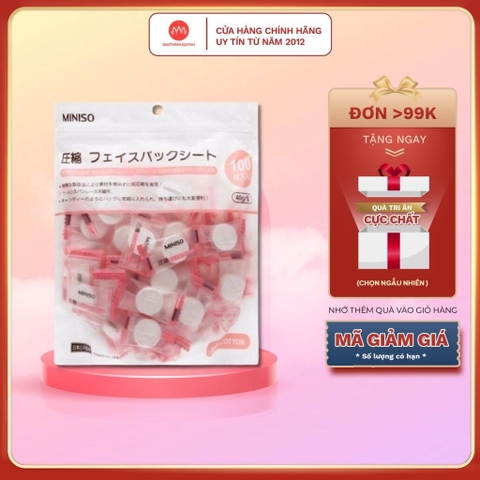 Mặt Nạ Miniso Viên Nén Set 10 Viên Mask | 20 Viên | 50 Viên