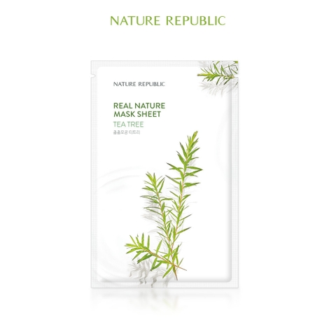 Mặt Nạ Giấy Dưỡng Da Nature Republic Real Nature Mask Sheet 23ml