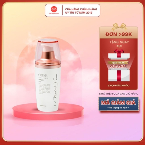 Serum mờ nám và tàn nhang chuyên sâu OMUSE MelaV White Serum 30ml