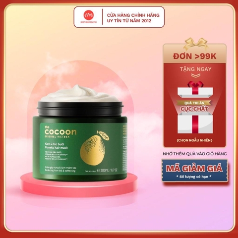 Kem Ủ Dưỡng Tóc Tinh Chất Bưởi Cocoon 200ml