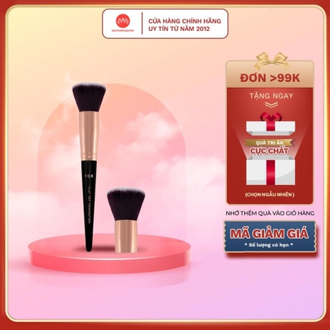 Cọ tán kem nền đầu bằng Vacosi F08