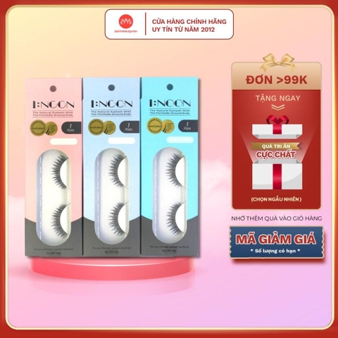 Lông Mi Giả Tự Nhiên Chắc Chắn 4D I:noon - 1 cặp