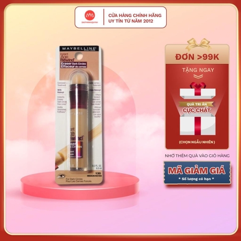 Bút  Che Khuyết Điểm Cushion Maybelline Instant Age Rewind Eraser Dark Circles Treatment Concealer 6ml