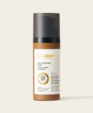 Kem Chống Nắng Cocoon Bí Đao Quang Phổ Rộng 50ml
