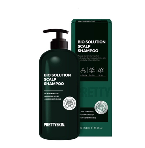 Dầu Gội Chống Rụng Tóc Pretty Skin Bio Solution Scalp Shampoo 500ml