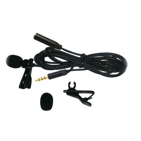 Micro cài áo có tai nghe 3.5mm