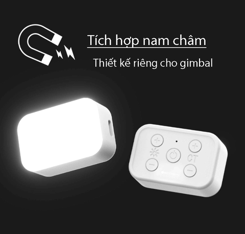 Đèn led tích hợp nam châm cho gimbal GBL-01