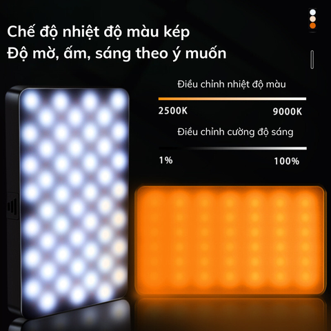 Đèn Vlog video light Ulanzi Vijim VL120 RGB