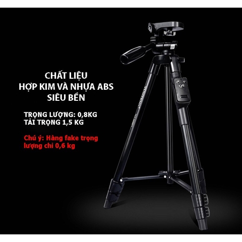 Tripod điện thoại Yunteng VCT-5208