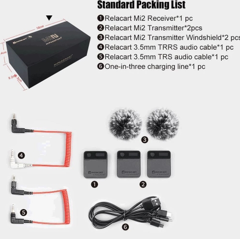 Micro không dây Relacart Mi2