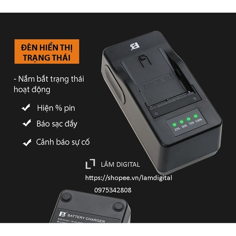 Bộ sạc pin FB NP-F970 Sony F550 F750 F970 F990 F770