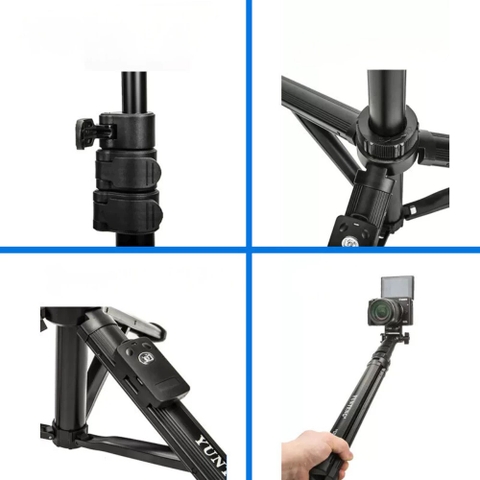 Gậy chụp ảnh 3 chân quay video Yunteng VCT-91666