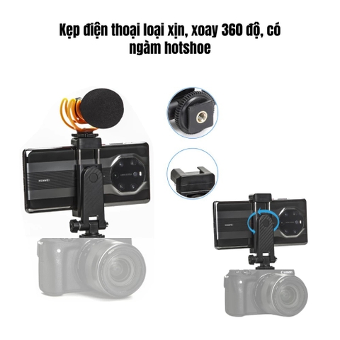 Gậy chụp ảnh 3 chân quay video Yunteng VCT-91666