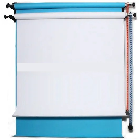 Trục kéo xích 2 phông nền cho studio không bao gồm thanh xà