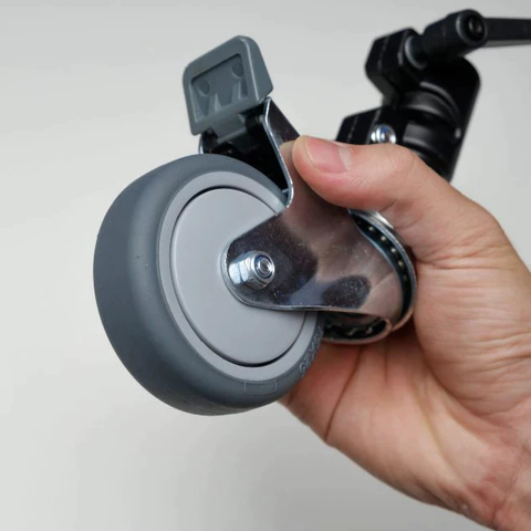Combo 3 bánh xe di chuyển dùng với chân boom C-Stand CK-1, CK-2, CK-3
