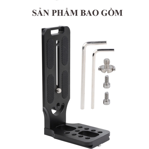 Tấm tháo nhanh quick plate bracket chữ L 2 mặt