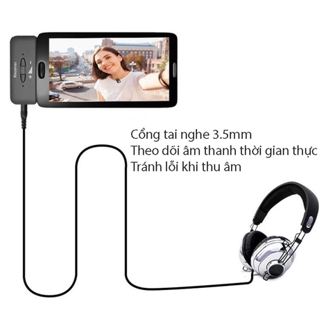 Micro không dây tai thỏ CW108/ LW109