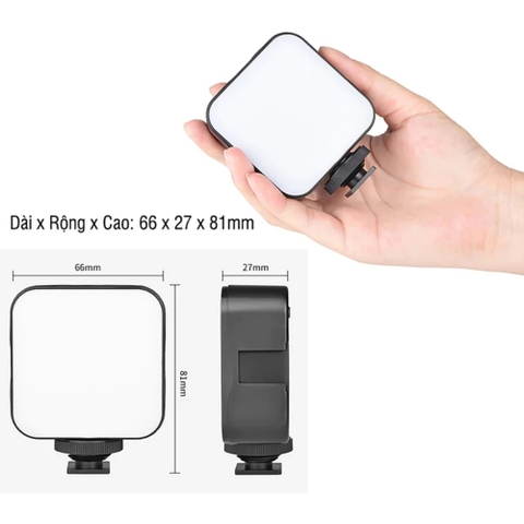 Đèn led WL-R1 RGB trợ sáng makeup, quay video chụp ảnh