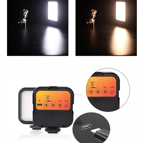 Đèn led WL-62 trợ sáng makeup, quay video chụp ảnh