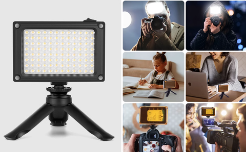 Đèn led quay phim REC video light (đèn cho makeup)