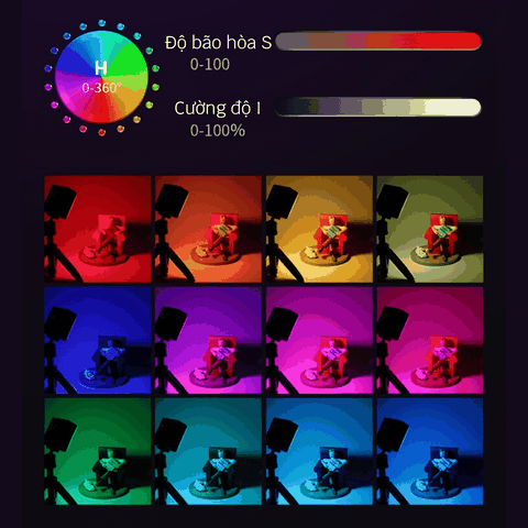 Đèn ULANZI VL49 RGB Pro