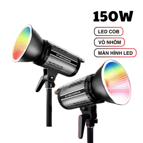 Đèn Studio BK0306-RGB chụp ảnh công suất 150W