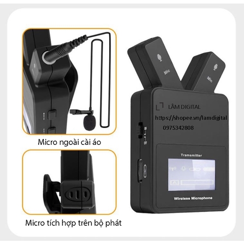 Micro không dây tai thỏ CW108/ LW109