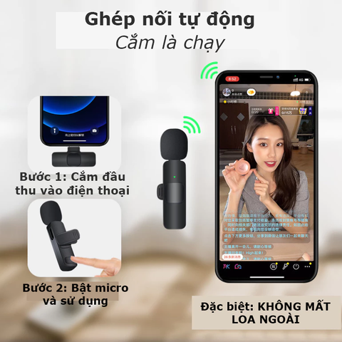 Micro không dây nhỏ gọn EP035