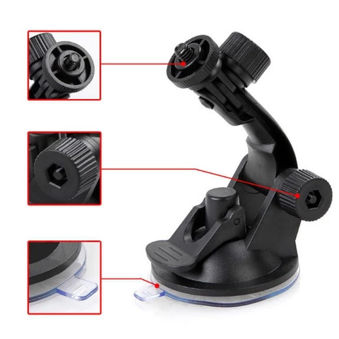 GIÁ ĐỠ HÍT KÍNH TREO CAMERA HÀNH TRÌNH, SMARTPHONE TRÊN Ô TÔ