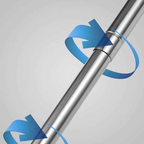 Thanh xà ngang inox treo phông nền 3m siêu khỏe