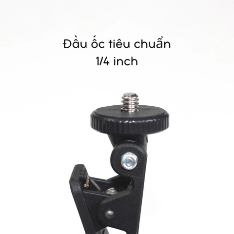 Kẹp gắn đèn lên điện thoại, máy tính, máy tính bảng tiện lợi
