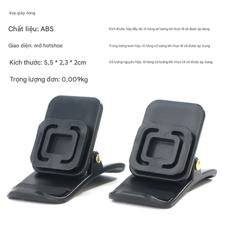 Kẹp đèn led mặt sau điện thoại quay video tiện lợi