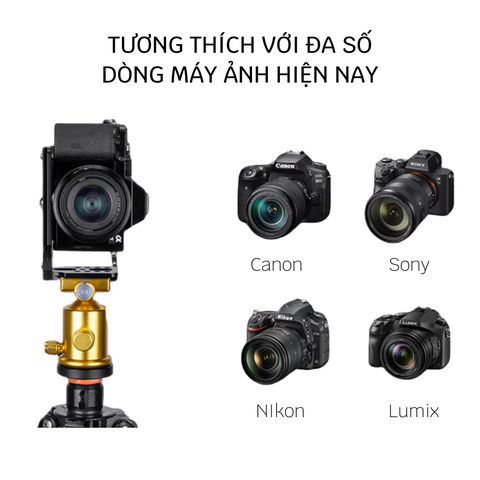 Tấm tháo nhanh quick plate bracket chữ L 2 mặt