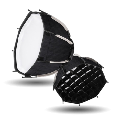 Softbox bát giác 30cm ngàm mini Bowen thao tác nhanh dùng cho đèn chụp ngoại cảnh