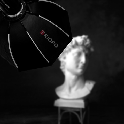 Softbox bát giác Triopo K2 thao tác nhanh (55/65/90 cm)