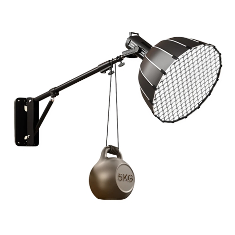 Tay treo đèn gắn tường bằng thép chịu tải 5-10kg (Loại tốt)