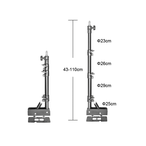 Tay treo đèn gắn tường bằng thép chịu tải 5-10kg (Loại tốt)