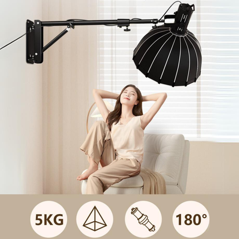 Tay treo đèn gắn tường bằng thép chịu tải 5-10kg (Loại tốt)