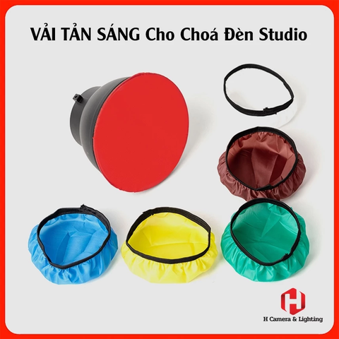 Vải tản sáng dùng cho chóa đèn studio