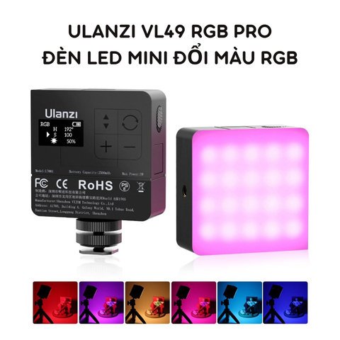 Đèn ULANZI VL49 RGB Pro