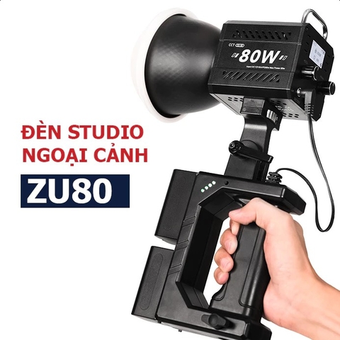 Đèn cầm tay quay phim ZU80 80W