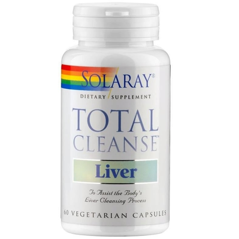 Viên uống trị Gout Solaray, Total Cleanse, Liver