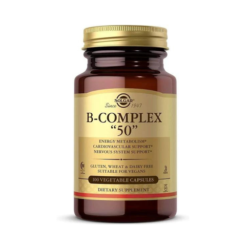 Vitamin Tổng Hợp Solgar B Complex 50 Vegetable Capsules