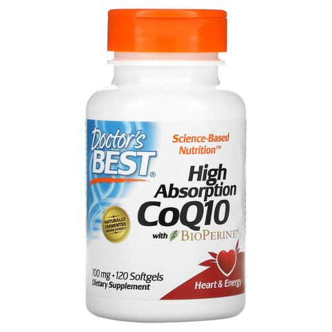 Bổ tim mạch Doctor's Best High Absorption COQ10