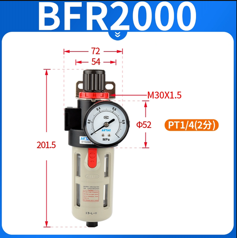 Bộ lọc khí đơn BFR2000