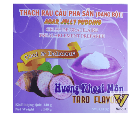 Agar Agar en poudre saveur Taro 140gr
