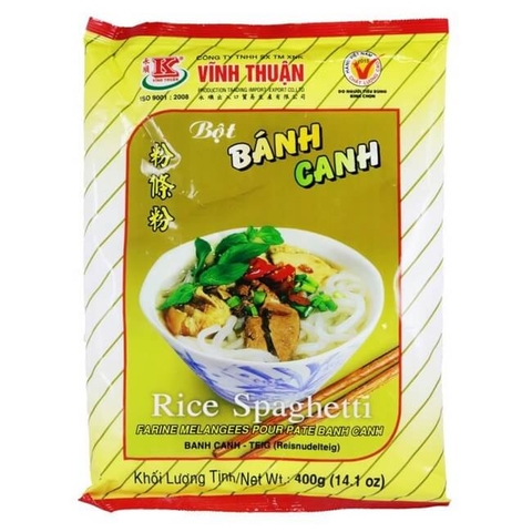Farine mélangées pour pâte Banh Canh Vinh Thuan 400g /Bột Bánh Canh Vĩnh Thuận 400g