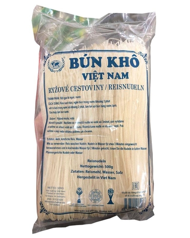 Vermicelles de riz Vietnam 500g / Bún Khô Việt Nam 500g
