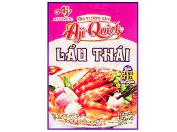Aji-Quick Assaisonnement Hot Pot Thaï 55g/ Gia vị nêm sẵn lẩu Thái Aji-Quick 55g