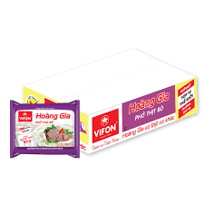 Phở thịt Bò Hoàng Gia Vifon thùng 18 gói x 120g/Vifon Nouilles Instantanées Boeuf 18 paquets x 120g